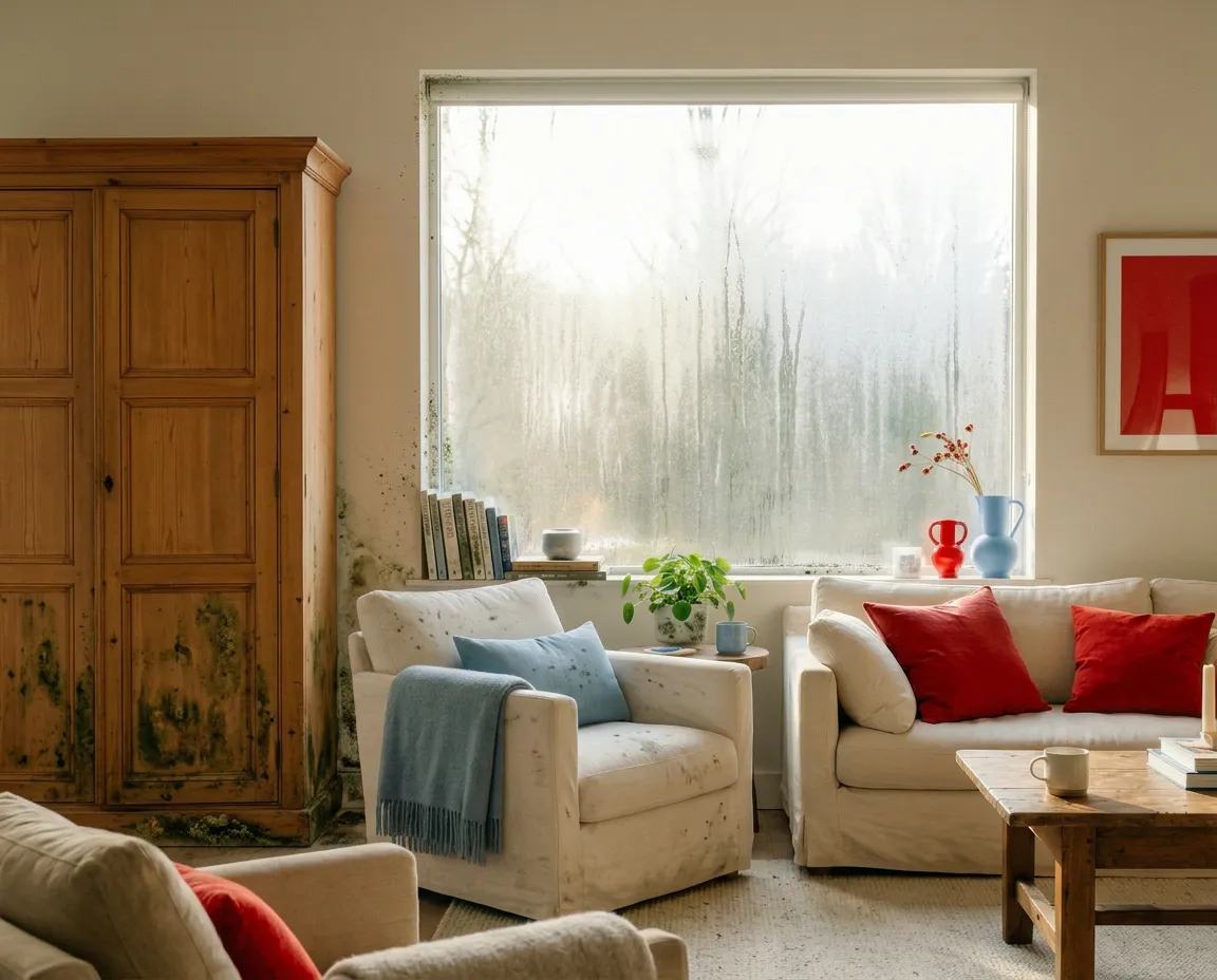 Mur avec humidité à Montpellier